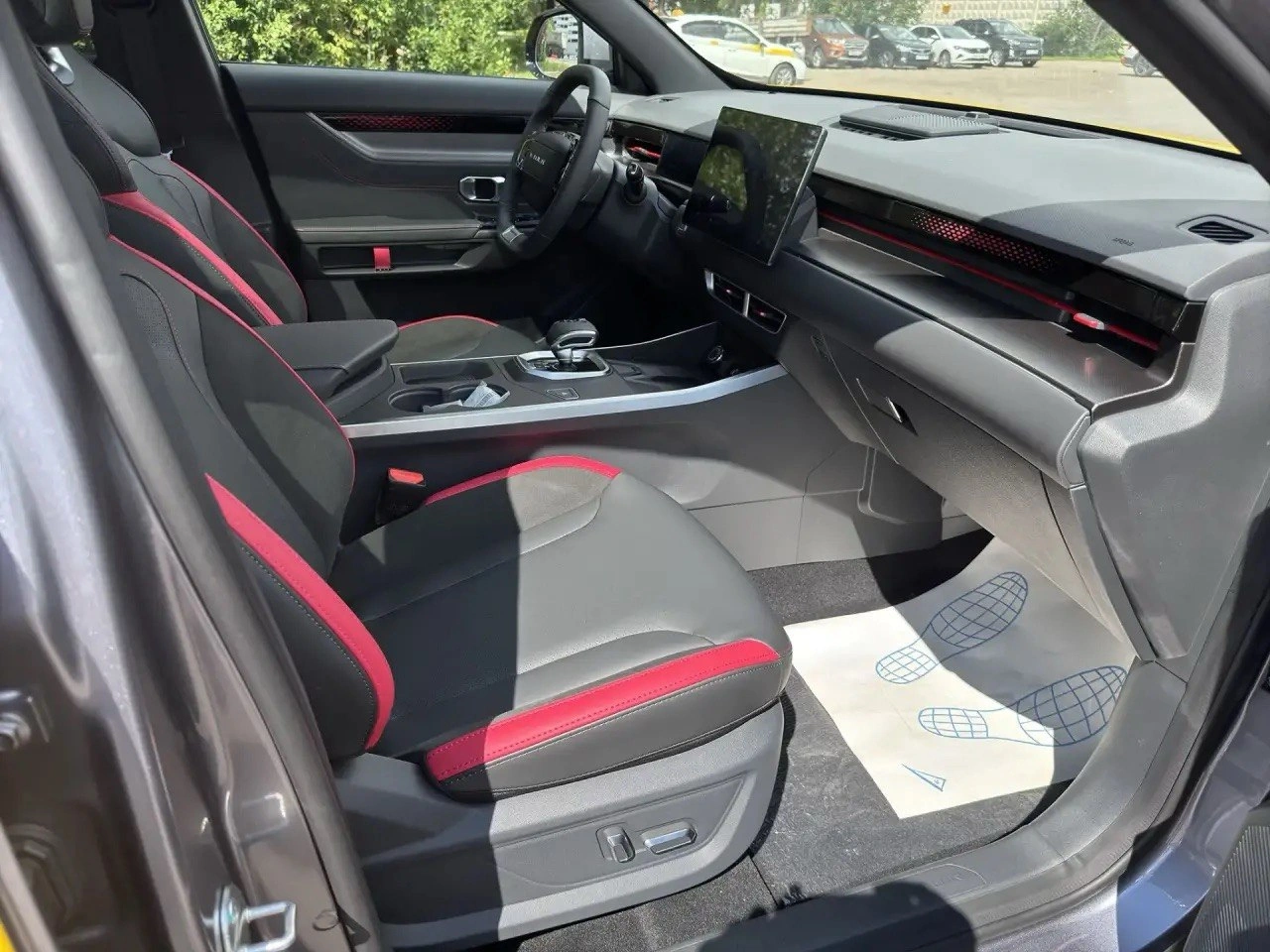 Передняя панель и центральная консоль Jetour Dashing
